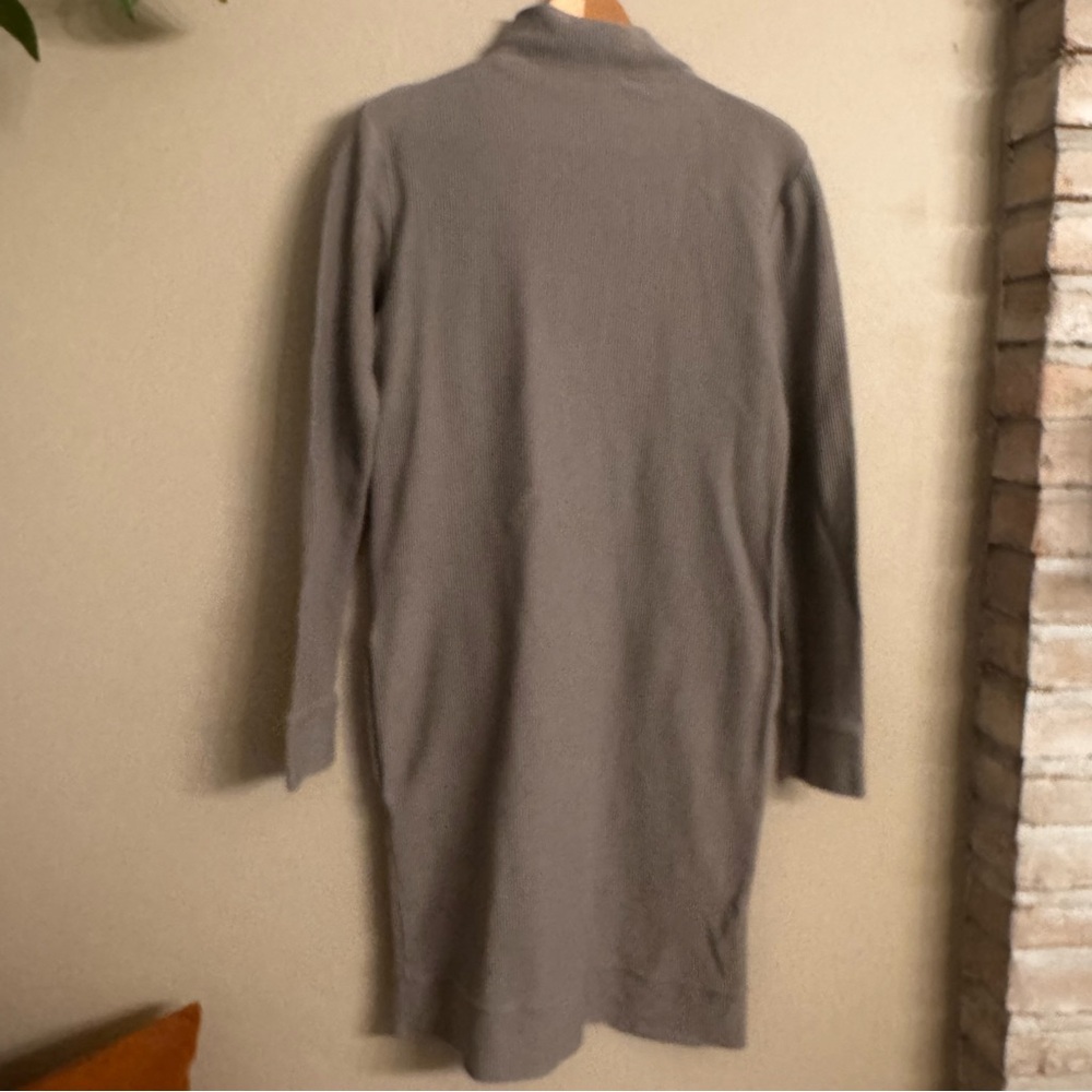 GARNET HILL Ribbed Mockneck Dress - Picture 2 of 5